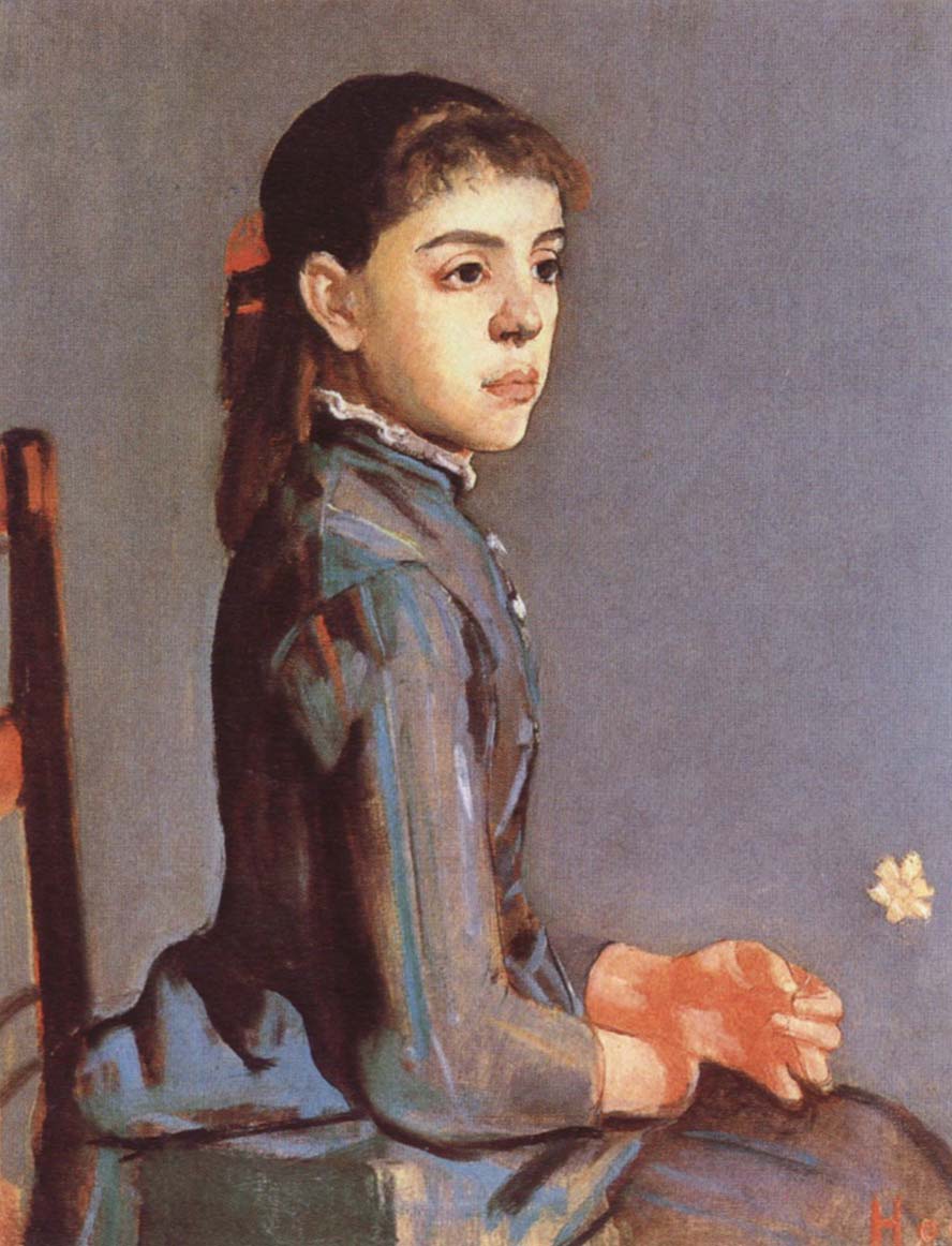 Ferdinand Hodler Portrait of Louise-Delphine Duchosal